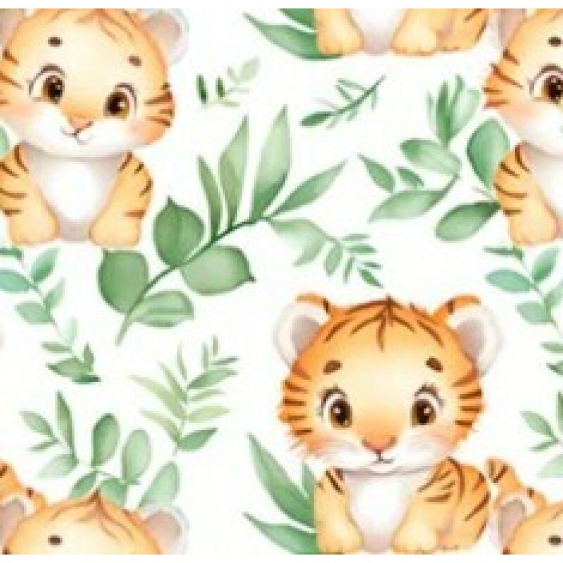 OT25 - TRICOL. COLEÇÃO SELVA - ONÇA - 100% ALGODÃO 01070/001