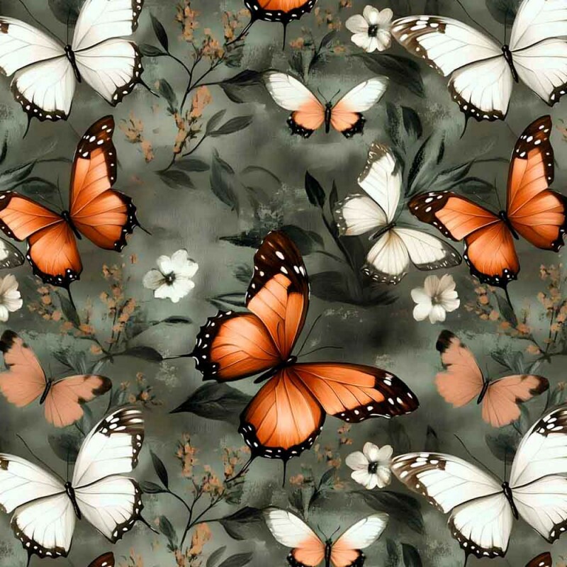 ST25 -TRICOL. COLEÇÃO AMBER WINGS - BORBOLETAS PEQUENAS - 100% ALGODÃO 01941/001 ST25 -TRICOL. COLEÇÃO AMBER WINGS - BORBOLETAS PEQUENAS - 100% ALGODÃO 01941/001