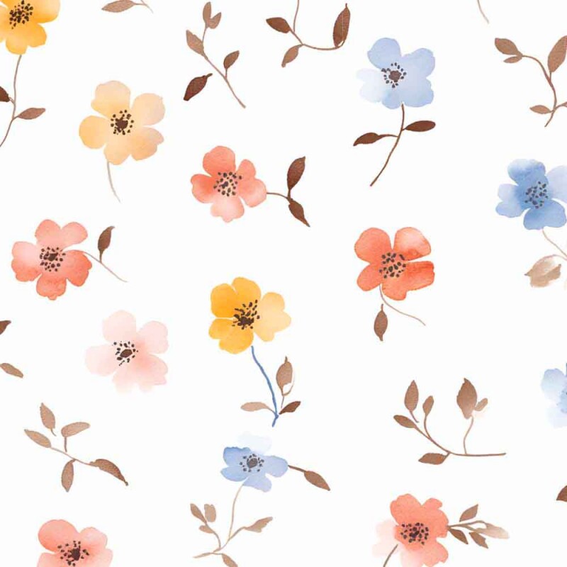 ST25 - TRICOL. COLEÇÃO TINY WATERCOLOR - PETALAS COM CAULE -100% ALGODÃO 02309/001 ST25 - TRICOL. COLEÇÃO TINY WATERCOLOR - PETALAS COM CAULE -100% ALGODÃO 02309/001