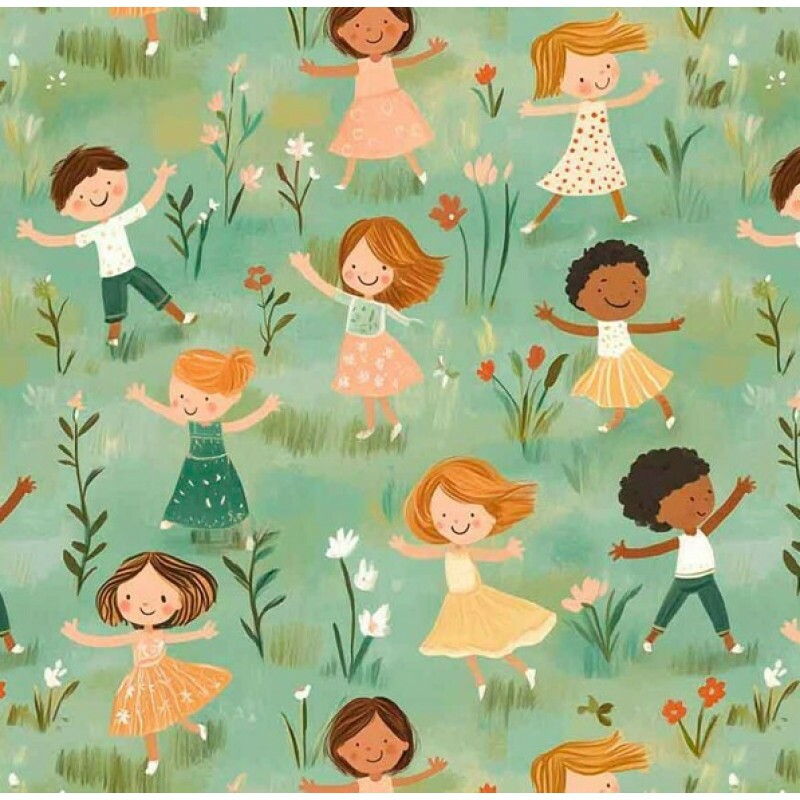 NV25 - TRICOL. COLEÇÃO BRINCADEIRA NO CAMPO - CRIANÇAS NO CAMPO - 100% ALGODÃO 04251-001 NV25 - TRICOL. COLEÇÃO BRINCADEIRA NO CAMPO - CRIANÇAS NO CAMPO - 100% ALGODÃO 04251-001