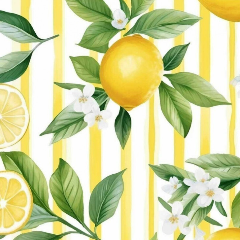 JA26 - TRICOL. COLEÇÃO LIMÃO SICILIANO - LIMÃO FUNDO LISTRADO - 100% ALGODÃO - 05632/001 JA26 - TRICOL. COLEÇÃO LIMÃO SICILIANO - LIMÃO FUNDO LISTRADO - 100% ALGODÃO - 05632/001