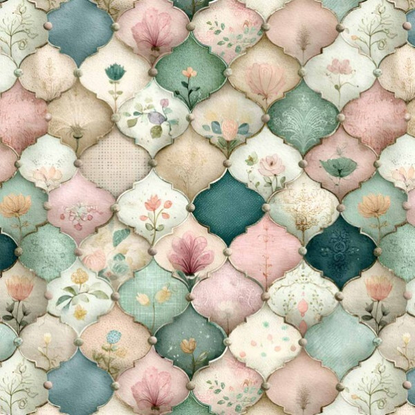 JA26 - TRICOL. COLEÇÃO BIRD PATCH - PATCHWORK - 100% ALGODÃO - A0445-001