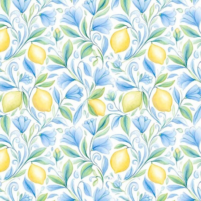 FV26 - TRICOL. COLEÇÃO AMALFI - LIMÃO MÉDIO - 100% ALGODÃO - A1108-001