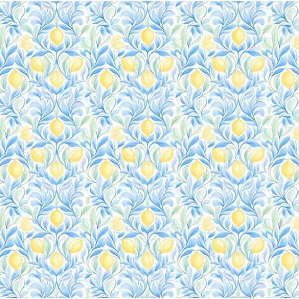 FV26 - TRICOL. COLEÇÃO AMALFI - LIMÃO PEQUENO - 100% ALGODÃO - A1109-001