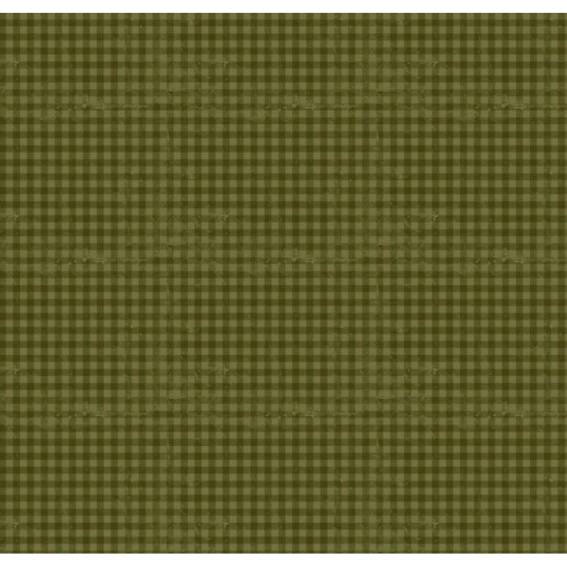 MR26 - TRICOL. COLEÇÃO BAROQUE - XADREZ VERDE - 100% ALGODÃO - A1354-001