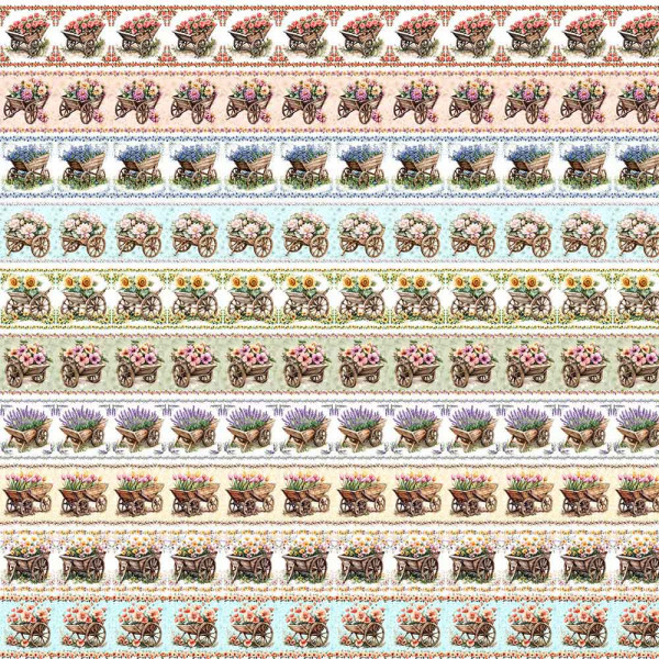 AB26 - TRICOL. COLEÇÃO ALMA CAMPESTRE - BARRADO - 100% ALGODÃO - A2304-001