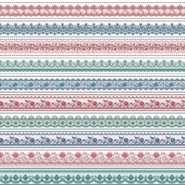 AB26 - TRICOL. COLEÇÃO BARRADOS - BARRADO DE RENDAS - 100% ALGODÃP - A2530-001