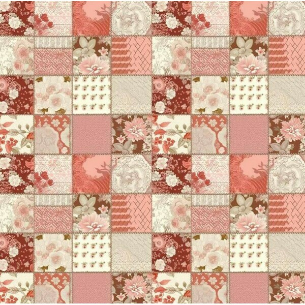 MI26 - TRICOL. COLEÇÃO PURO PATCH - PATCHWORK ROSE - 100% ALGODÃO A4339-001 MI26 - TRICOL. COLEÇÃO PURO PATCH - PATCHWORK ROSE - 100% ALGODÃO A4339-001