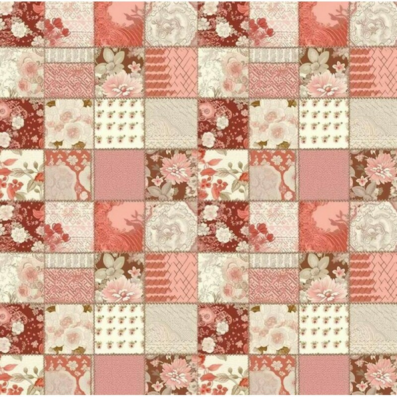 MI26 - TRICOL. COLEÇÃO PURO PATCH - PATCHWORK ROSE - 100% ALGODÃO A4339-001 MI26 - TRICOL. COLEÇÃO PURO PATCH - PATCHWORK ROSE - 100% ALGODÃO A4339-001