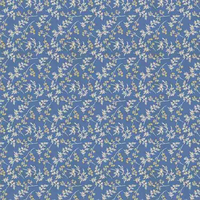 TRICOLINE 100% ALGODÃO DIGITAL - CHEILA MACIEL - MACIEIRAS - FLORAL AZUL 99483/001 TRICOLINE 100% ALGODÃO DIGITAL - CHEILA MACIEL - MACIEIRAS - FLORAL AZUL 99483/001