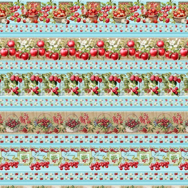 COLEÇÃO CLUBE MAIS CRIATIVO - TRIC. EST. DIGITAL - BARRADO CHERRY- ( 84086 VAR,01 )