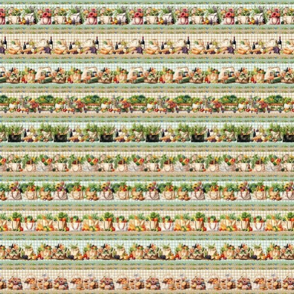 JA26 - TRICOL. CLUBE MAIS CRIATIVO - COLEÇÃO BARRADO - GROCERY - 100% ALGODÃO - 05760/001