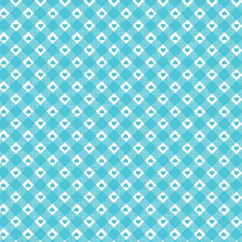 TRICOL. LINHA CRIATIVA CORAÇÃO COUNTRY TIFFANY - 100% ALGODÃO