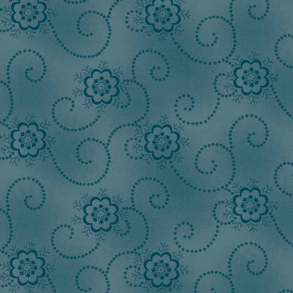 TRICOLINE LINHA CRIATIVA - ROMANCE AZUL - 100% ALGODÃO