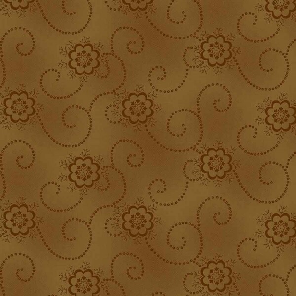 TRICOLINE LINHA CRIATIVA - ROMANCE OCRE - 100% ALGODÃO