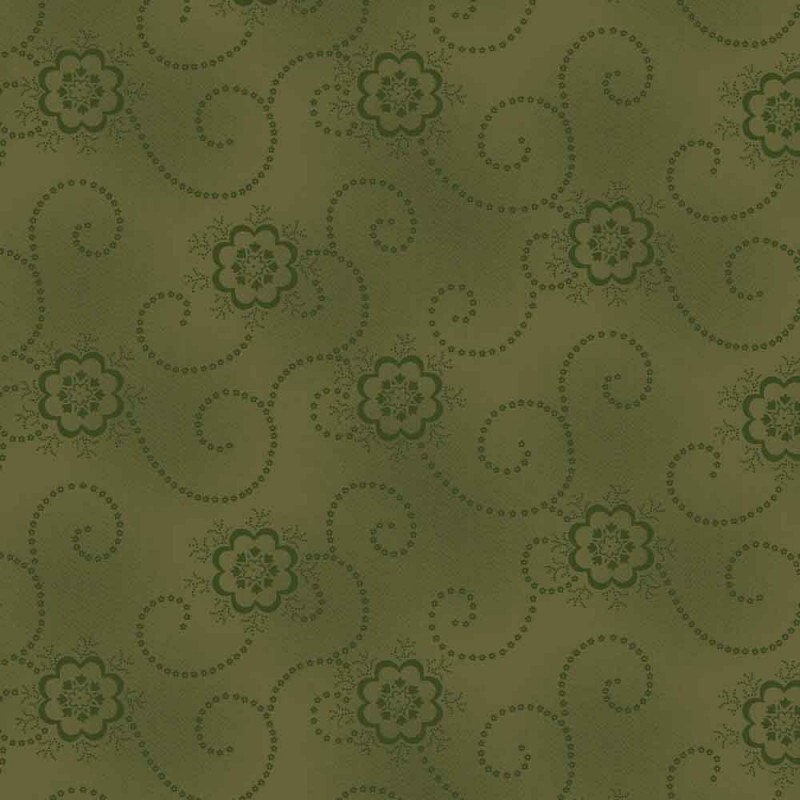 TRICOLINE LINHA CRIATIVA - ROMANCE VERDE - 100% ALGODÃO