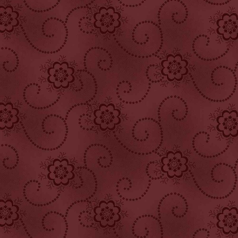 TRICOLINE LINHA CRIATIVA - ROMANCE VINHO - 100% ALGODÃO