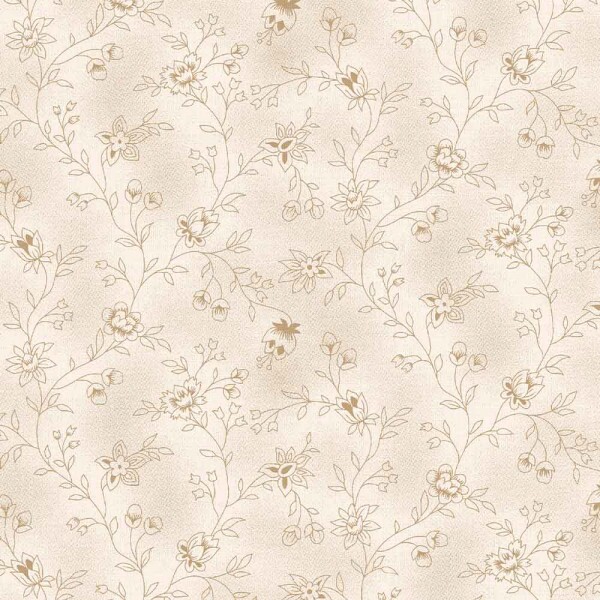TRICOLINE LINHA CRIATIVA - HERBE CREME - 100% ALGODÃO