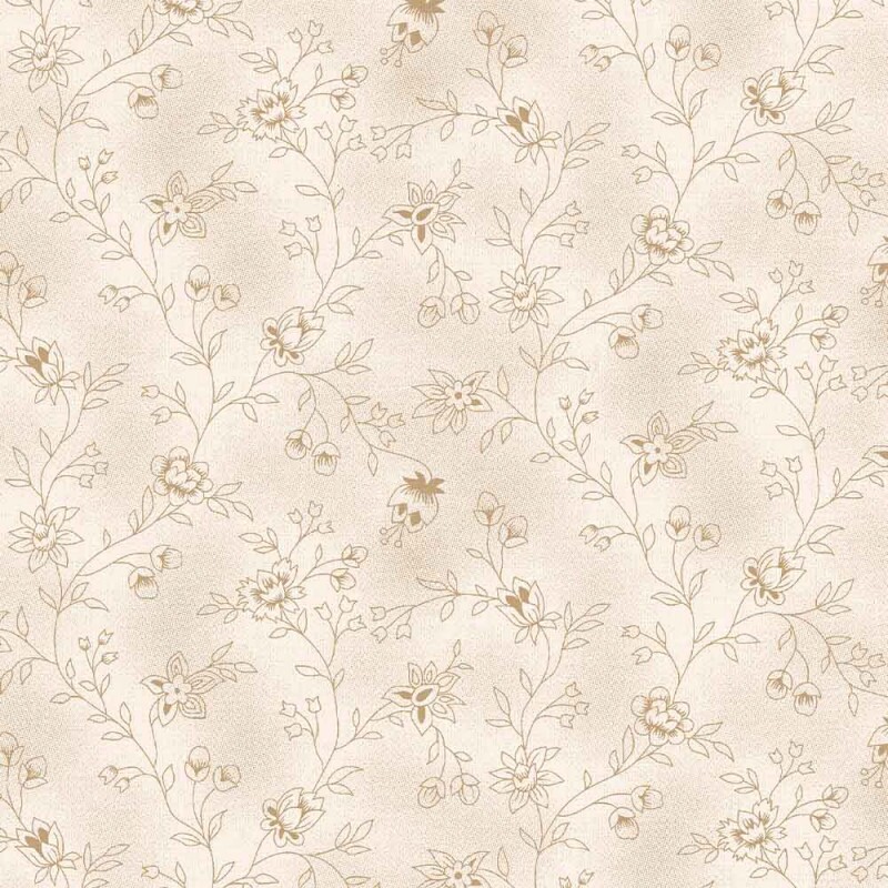 TRICOLINE LINHA CRIATIVA - HERBE CREME - 100% ALGODÃO