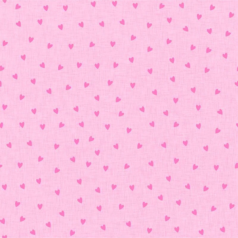 COLEÇÃO CRIATIVA - TRIC. EST. CORAÇÃO C/ TEXTURA - ROSA