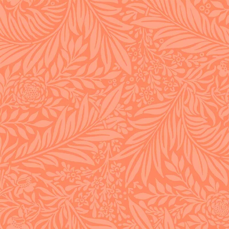 COLEÇÃO CRIATIVA - TRIC. EST. FLORAL - LARANJA