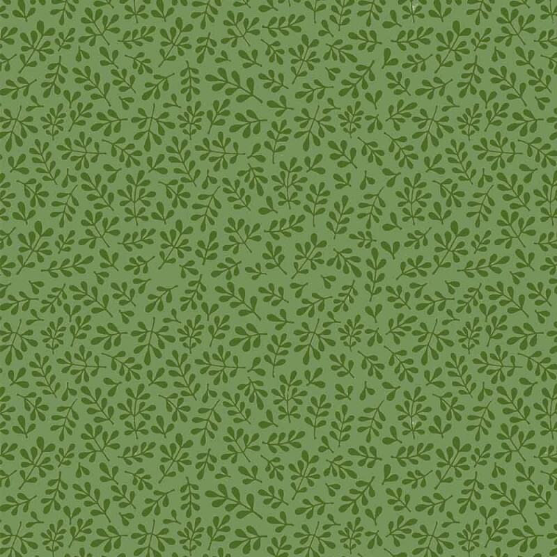 COLEÇÃO CRIATIVA - TRIC. EST. FLORZINHA- VERDE MUSGO