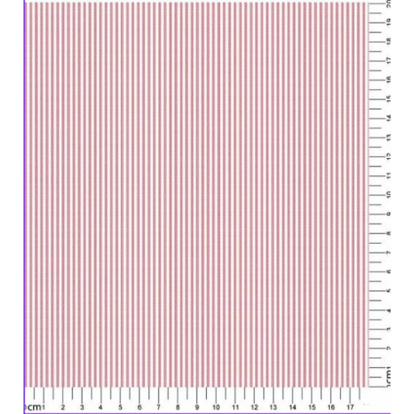 TRICOLINE FIO TINTO DJUAN 1,5 MM VERMELHO - 100% ALGODÃO