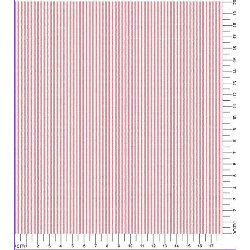 TRICOLINE FIO TINTO DJUAN 1,5 MM VERMELHO - 100% ALGODÃO