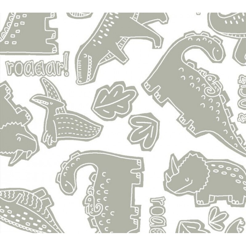 COLEÇÃO PLANETA DOS DINOSSAUROS - POR MARIANA CURTI - BABYSSAURO CINZA- M