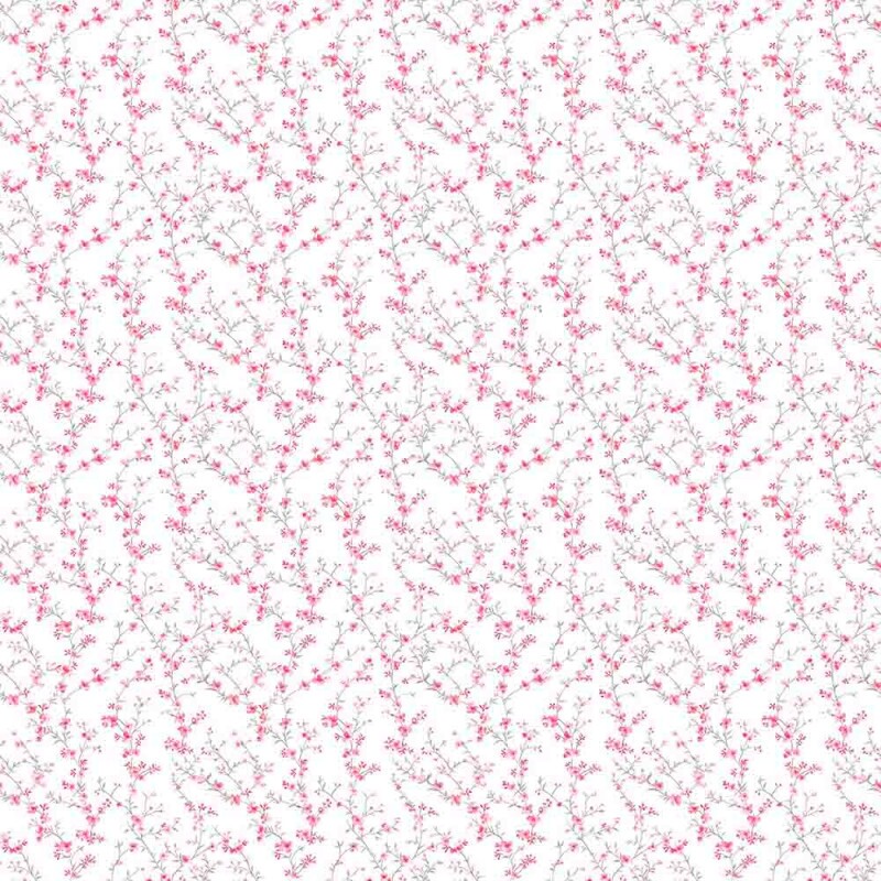 COLEÇÃO FLANELA EST. DIGITAL -  FLORAL C/ RAMOS - ( 90755 VAR,01 ) - C