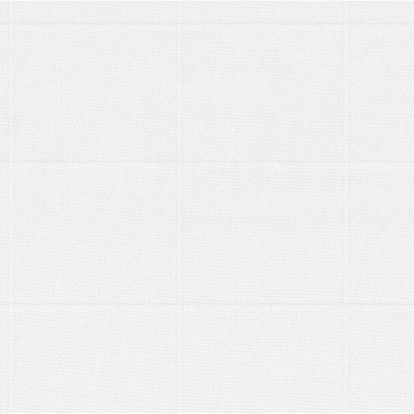 FRALDA QUADRICULADO GRANDE 9 X 9 - CARE LISA - BRANCO - ( FLOW SUAVE 5920) - JH4 - C 0,50m X 0,75m