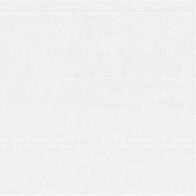 FRALDA QUADRICULADO GRANDE 9 X 9 - CARE LISA - BRANCO - ( FLOW SUAVE 5920) - JH4 - C