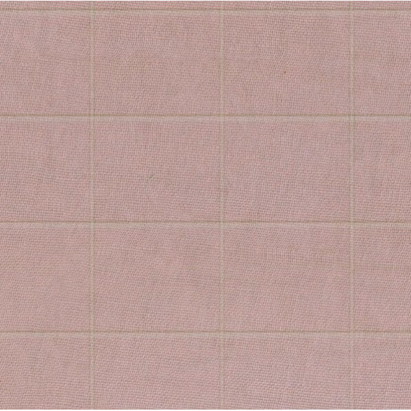 FRALDA QUADRICULADO GRANDE 9 X 9 - CARE LISA - CAQUI - ( 7647 - FLOW SUAVE ) - JH4 - C 0,50m X 0,75m