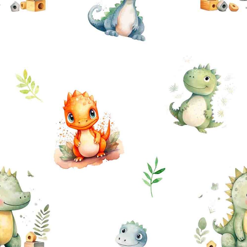 COLEÇÃO TWO BABY - TRIC.EST. DIGITAL - DINOSSAURO BABY - 95768-001