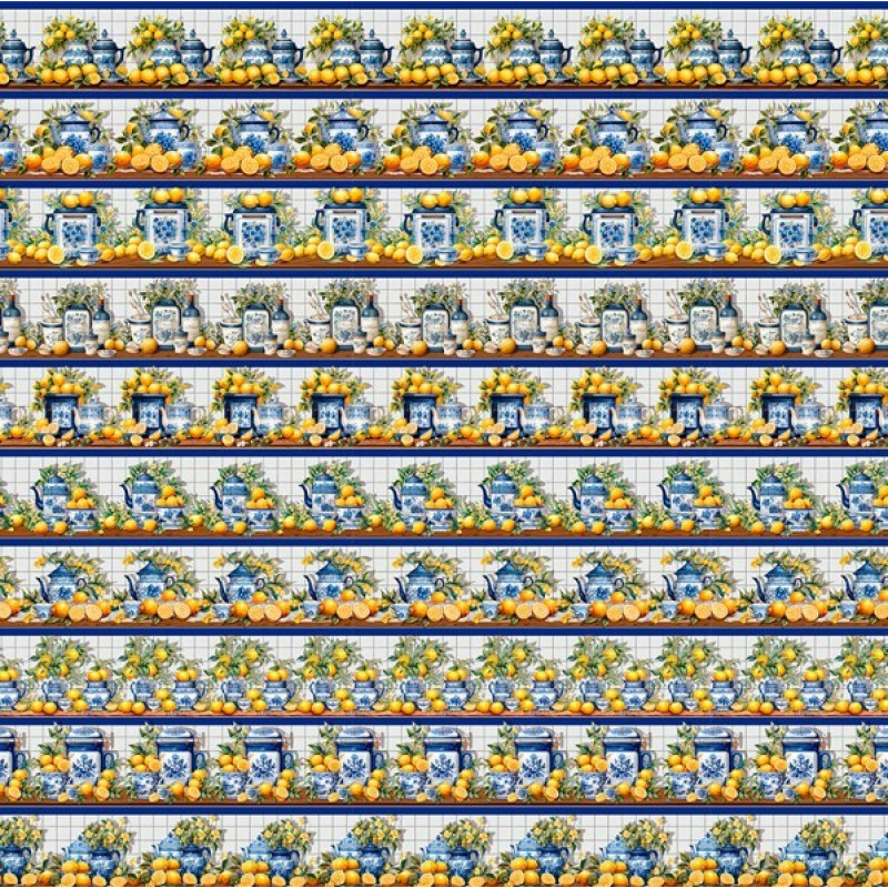 COLEÇÃO LEMON PEPPER POR JUARI SOUZA -TRIC.DIGITAL - BARRADO LIMÃO - 88648-01