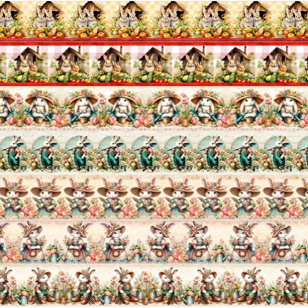 COLEÇÃO PÁSCOA JUARI SOUZA - TRIC. EST. COELHO ELEGANTE - BARRADO - 93429-001