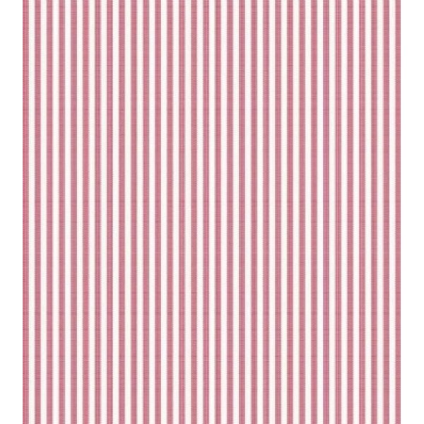 TRICOLINE FIO TINTO LISTRADO 3 MM VERMELHO - 100% ALGODÃO