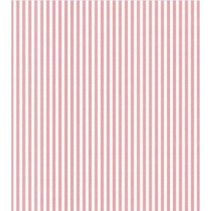 TRICOLINE FIO TINTO LISTRADO 3 MM VERMELHO CLARO - 100% ALGODÃO