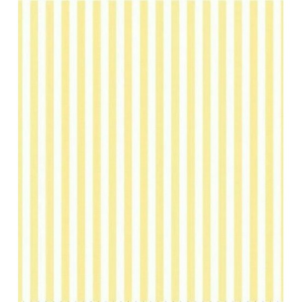 TRICOLINE FIO TINTO LISTRADO 5 MM AMARELO - 100% ALGODÃO