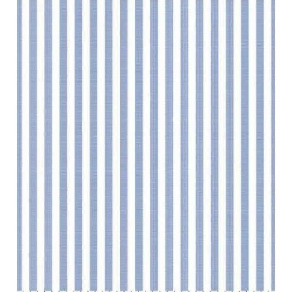 TRICOLINE FIO TINTO LISTRADO 5 MM AZUL JEANS - 100% ALGODÃO