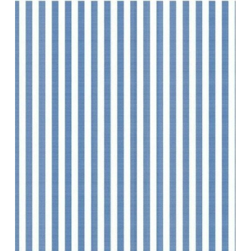 TRICOLINE FIO TINTO LISTRADO 5 MM AZUL ROYAL - 100% ALGODÃO