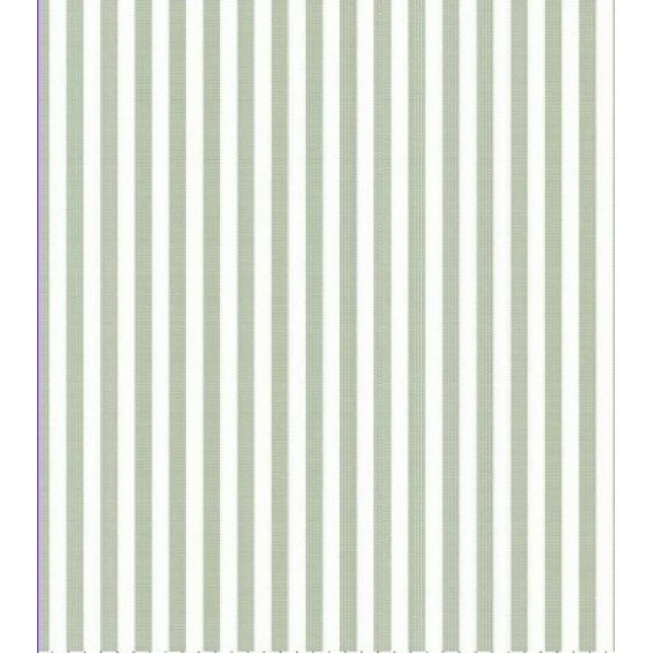 TRICOLINE FIO TINTO LISTRADO 5 MM VERDE FENDI - 100% ALGODÃO