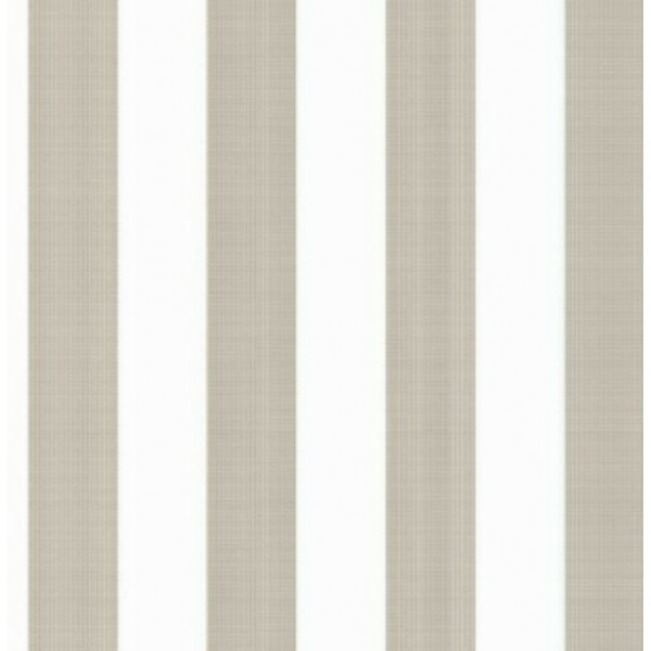 TRICOLINE FIO TINTO LISTRADO 2 CM BEGE ESCURO - 100% ALGODÃO- 0,50m X 1,50m