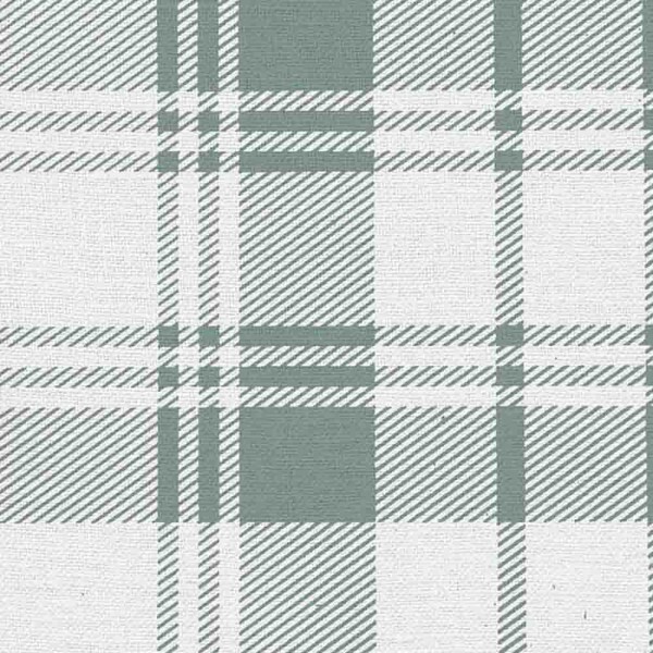 LINHO EST. XADREZ TARTAN VERDE - 75% ALG. 17% VISC. 8% LINHO