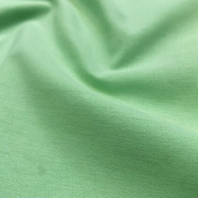 EXCLUSIVO - TRICOLINE LISO VERDE - 100% ALGODÃO - NANY