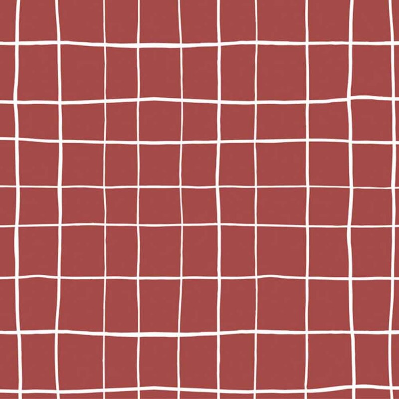 COLEÇÃO GEOMETRICOS - BASICS  - POR MARIANA CURTI - MINI GRID VINHO - M