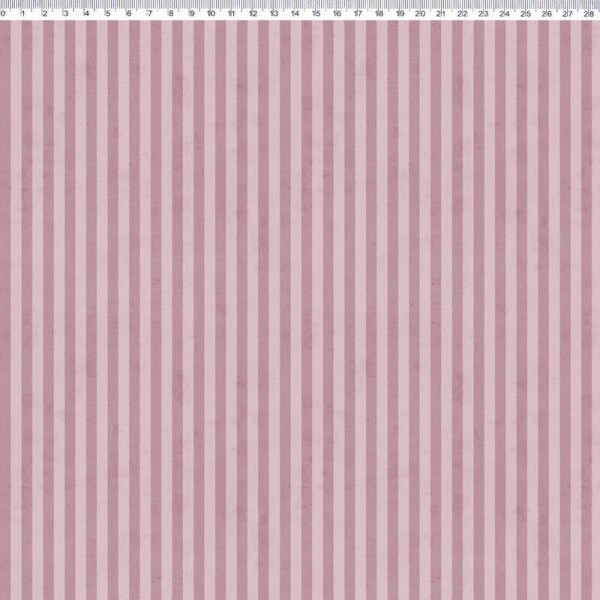 COLEÇÃO SECRET GARDEN - MILLYTA VERGARA - LISTRADO ROSE- (75560 - VAR,06 ) - C