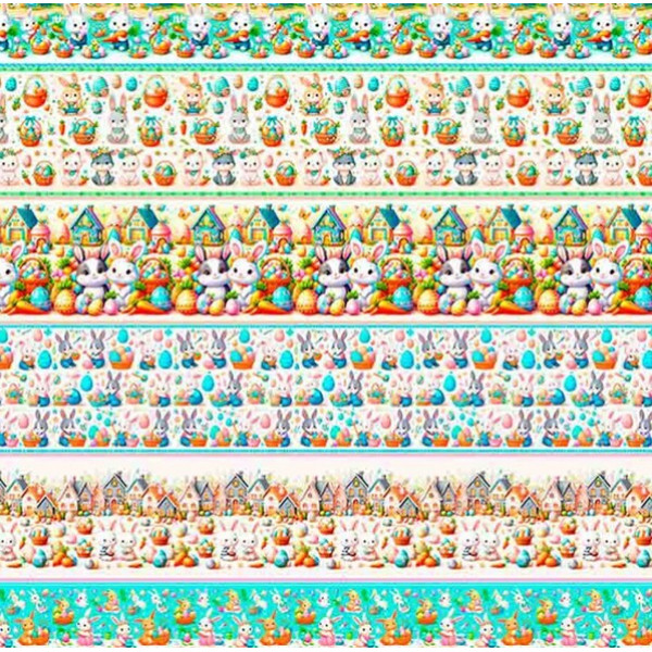 COLEÇÃO CUTE BUNNIES PASCOA 2025  - TRIC. EST. DIGITAL - BARRADO - ST4 - 91442-001
