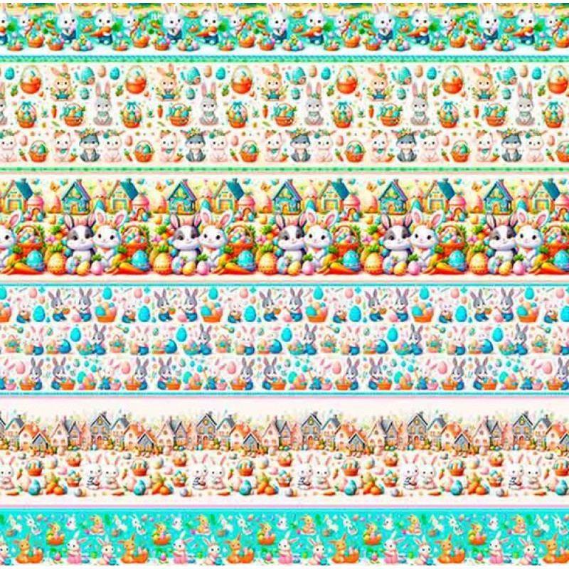 COLEÇÃO CUTE BUNNIES PASCOA 2025 - TRIC. EST. DIGITAL - BARRADO - ST4 - 91442-001 COLEÇÃO CUTE BUNNIES PASCOA 2025 - TRIC. EST. DIGITAL - BARRADO - ST4 - 91442-001