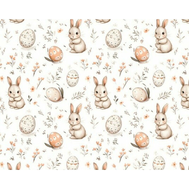 DZ25 - TRICOL. COLEÇÃO LITTLE BUNNIES PASCOA 2026 - COELHOS E OVOS 02378/001